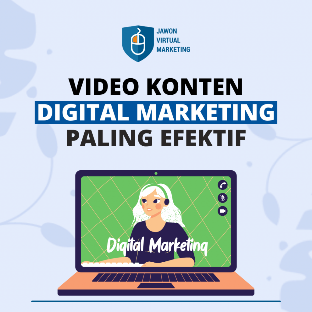 video konten digital marketing paling efektif