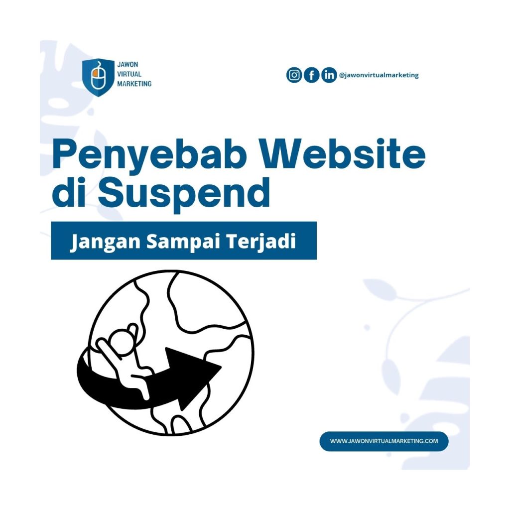 Penyebab Website di Suspend Jangan Sampai Terjadi