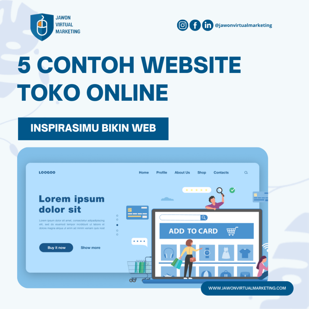 Contoh Website Toko Online di Indonesia